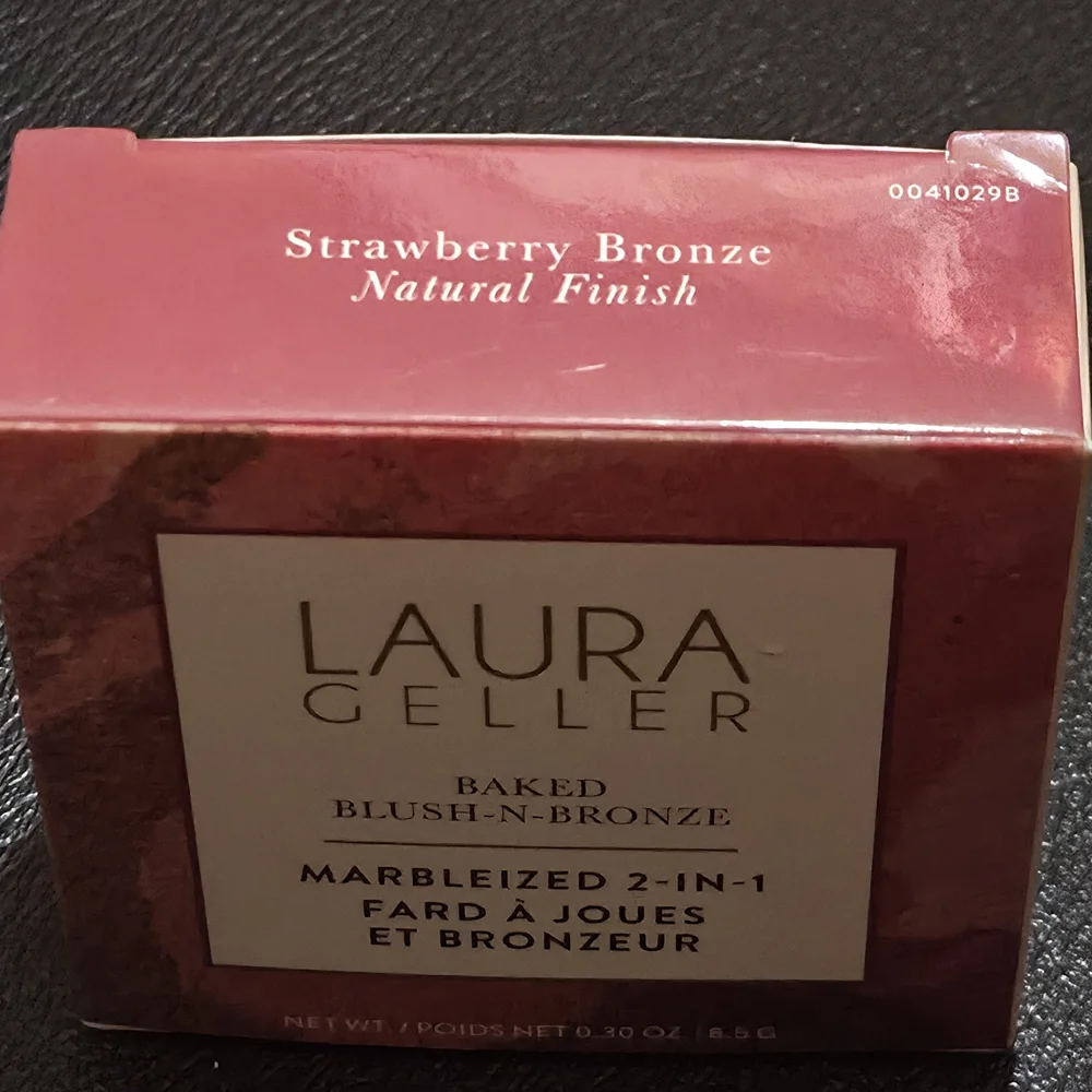 Laura Geller Baked Blush-n-Bronze Marbleized 2-in-1 in Strawberry Bronze